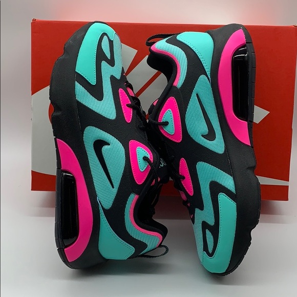 NIKE AIR MAX 200 hyper turbo/black-pink blast men’ - Picture 16 of 16